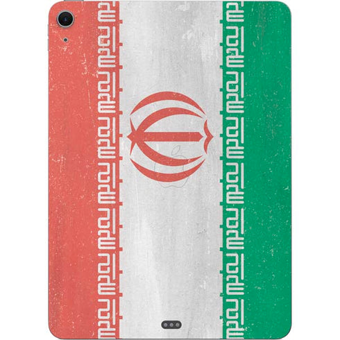 Iran Flag Distressed Apple iPad Air Skin